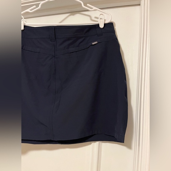 Eddie Bauer Women’s Size 16 Navy Blue Adventurer 2.0 Skort Skirt - Picture 7 of 11